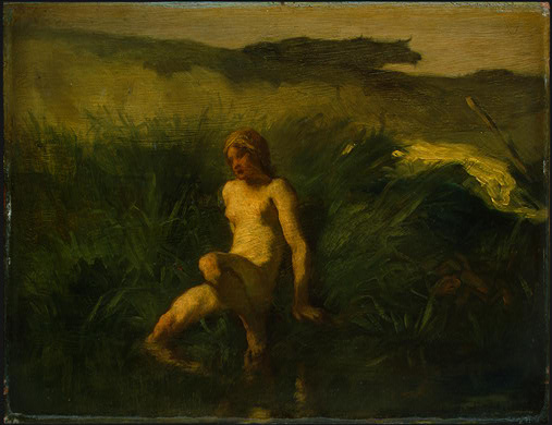 The bather